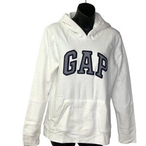 GAP PULL OVER LOGO HOODED SWEATSHIRTS‎ MD NEW WITH TAG